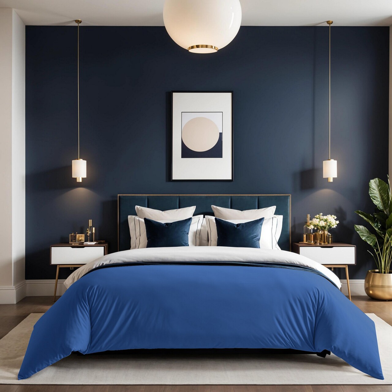 Husa de pilota Ranforce Super King (FR) (IT), L'essentiel Maison, Tonne Bleue, Albastru - imagine 7